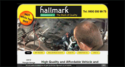 Desktop Screenshot of hallmarkautos.co.uk